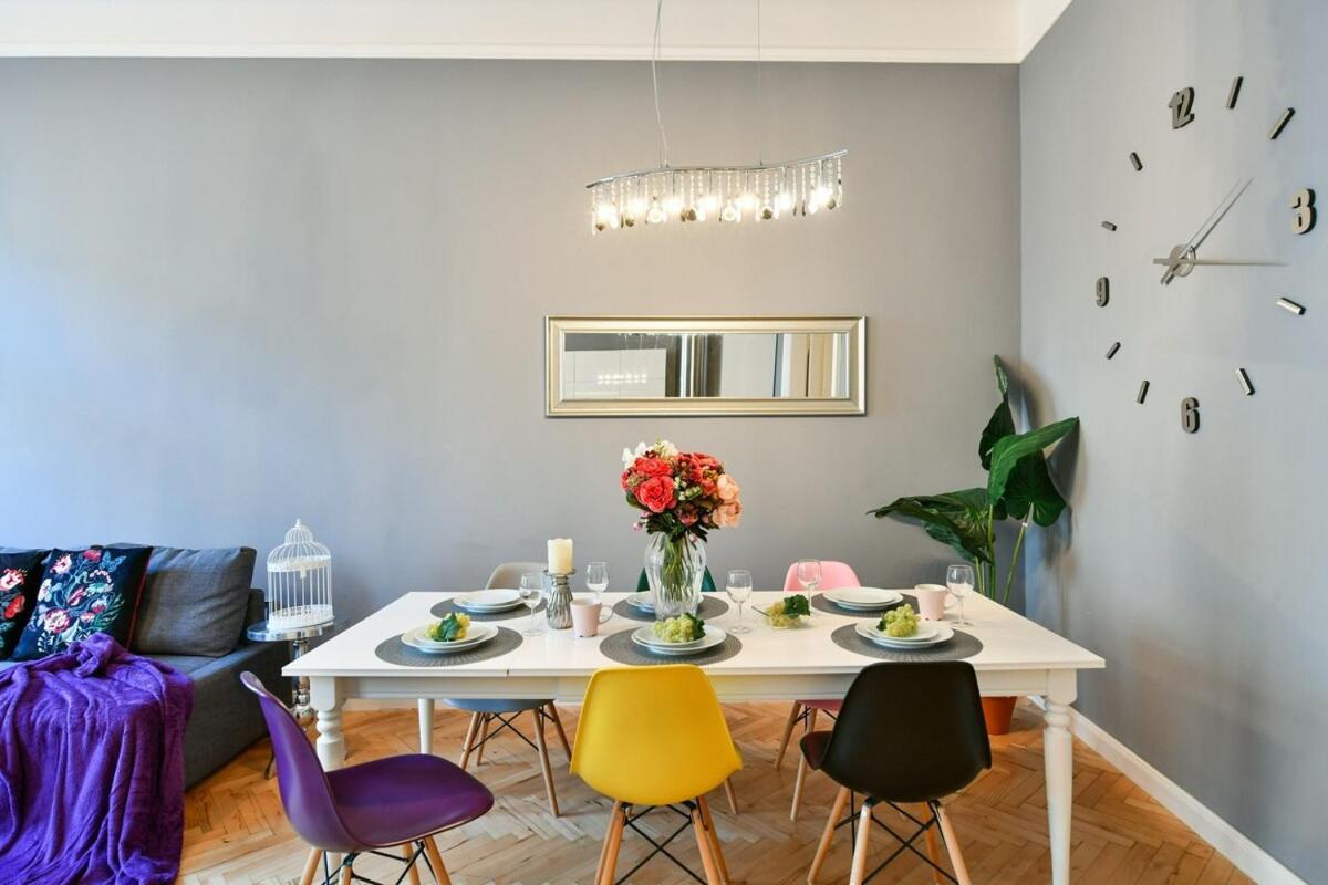 Cityscape Wenceslas Square Apartment Prague Luaran gambar